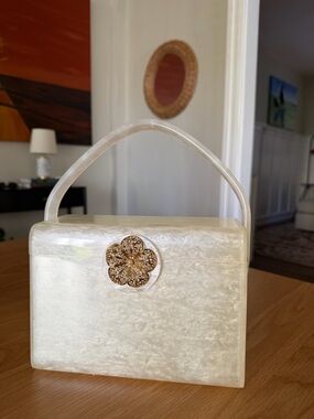 Vintage 1950s Lucite Wilardy Purse